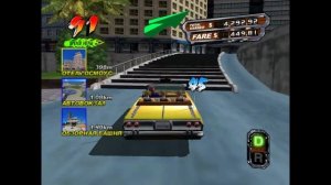 [12.5k] Безумие в Crazy Taxi 3 - Серия 1 [Старый добрый город]