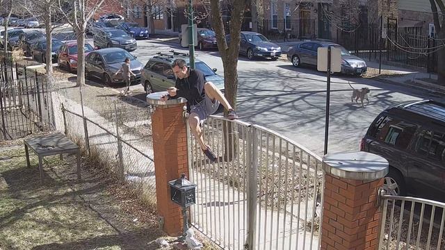 Dog Attacks Jogger when Owner Loses Control (ORIGINAL VIDEO)(Pit Bull) смотреть онлайн