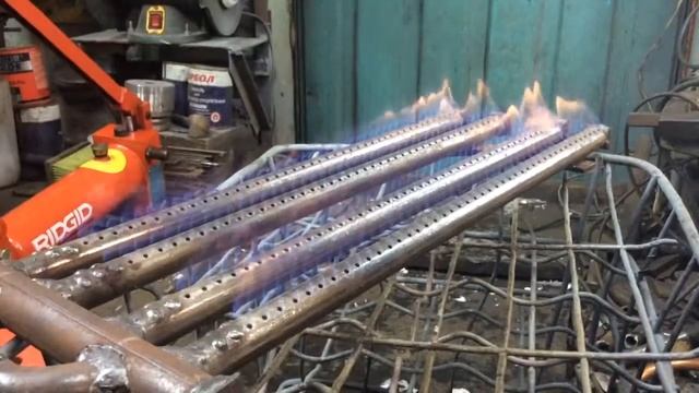 Горелка на природном газе. смотреть онлайн