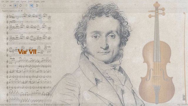 MuseScore 3.6 - Paganini Caprice No  24