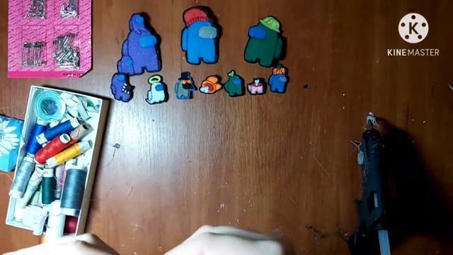 "DIY"Делаем значки из игры Among Us!!!👻🧿🔮 смотреть онлайн