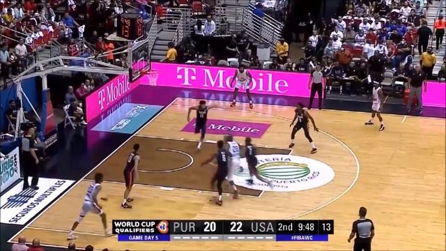 Jose Alvarado 20 Pts 3 Rebs 4 Asts Vs USA World Champ Qualifiers