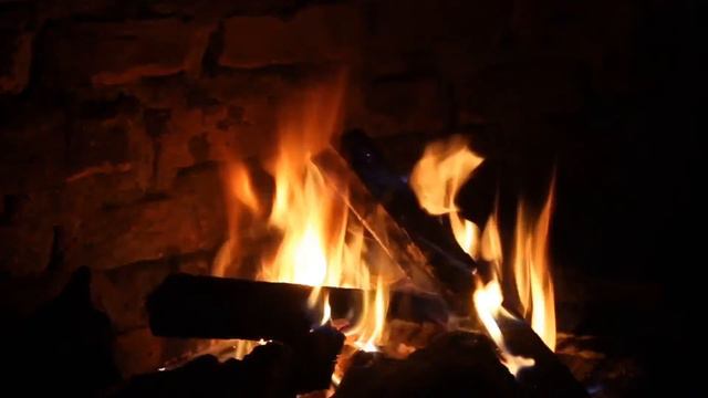 24 Hours of Relaxing Fireplace Video Crackling Fire Sounds 🔥 Calming Background for Meditation смотреть онлайн