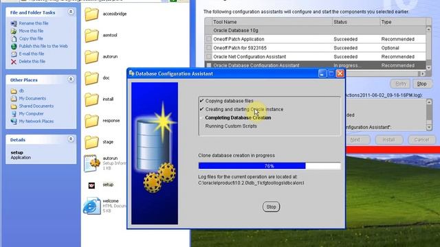 Install oracle db on windows xp pt.2 -2-تسطيب اوراكل على ويندوز اكس بي смотреть онлайн