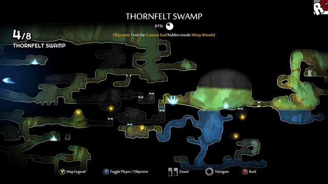 Ori and the Blind Forest - ALL MAP STONES Location Guide - World at your feet Achievement смотреть онлайн