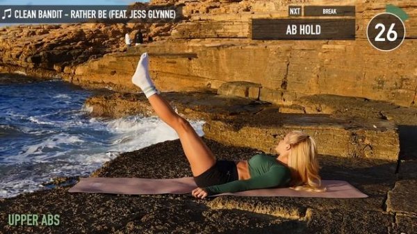 15 MIN SIXPACK WORKOUT - Medium, with Beginner Alternatives / for lower, upper & side abs