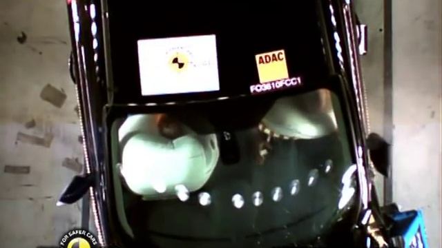 NEW Ford C-MAX 2011 - Crash test.flv смотреть онлайн
