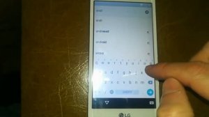 Способ обхода Аккаунта Google на LG K7 модель x210ds
