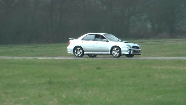 Kim's Subaru Impreza WRX @ Curborough Sprint Circuit 30/03/2012 смотреть онлайн