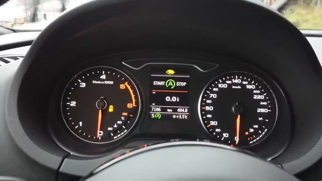 Audi A3 2.0 TDI 184 HP 0 100 km/h quattro смотреть онлайн