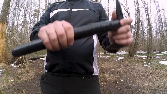 Краш тест мобильного стенда для метания ножа