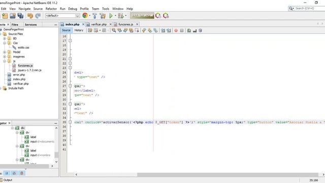 Lector Biometrico PHP MYSQL JAVA Parte 4 смотреть онлайн