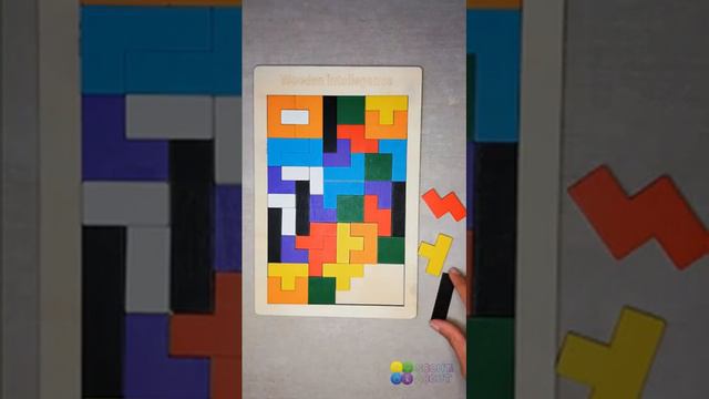 Reviewing And Solving The Tetris Tangram Puzzle | How To | Tetris Tangram