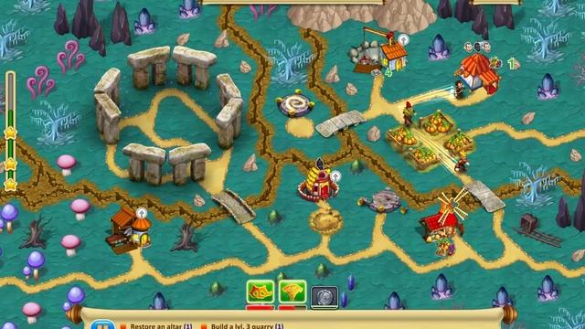Gnomes Garden 3 - The Thief of Castles - Level 34 смотреть онлайн