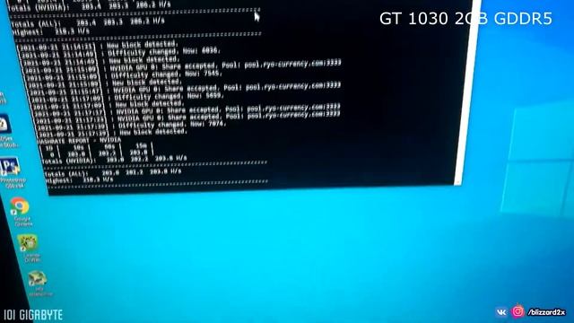 Майнинг на GT 1030 и GTX 1050 2 GB в 2021 / Cryptonight GPU Mining / Ryo Currency смотреть онлайн