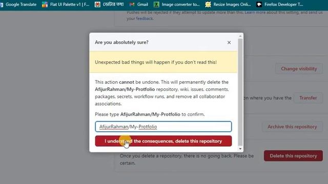 How to Delete repositories| Git Hub Repositories Cenacle смотреть онлайн