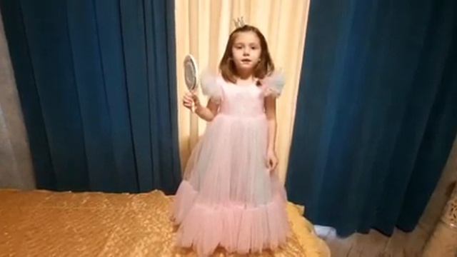 Влада Колесова. Отрывок из сказки о мертвой царевне и семи богатырях. А.С.Пушкин смотреть онлайн