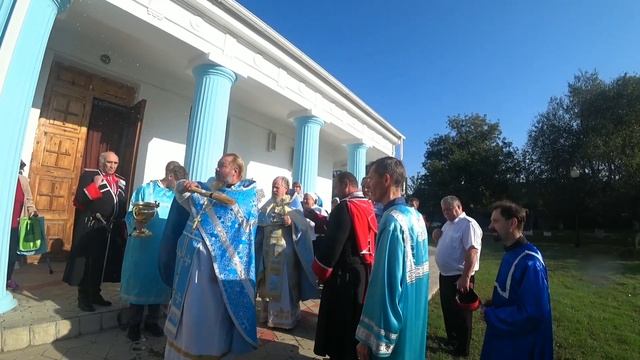 Праздник Покрова Пресвятой Богородицы. Храм Покрова Пресвятой Богородицы,станица Тамань. смотреть онлайн