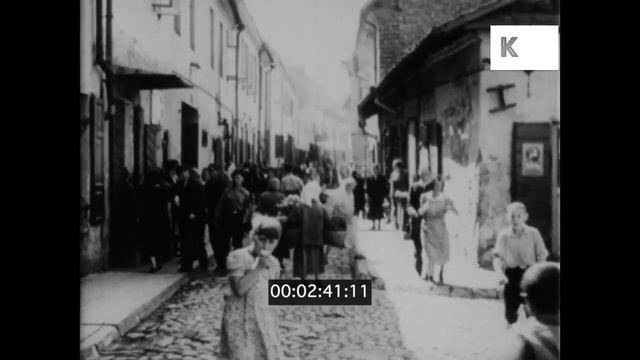 1930s Jewish Ghetto, Lithuania, 16mm