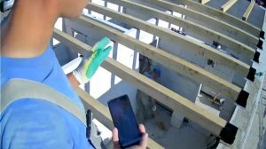 Монтаж потолочных балок (перекрытия) газобетон лаги Строй Дом ?