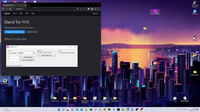 mod menu fh5 2022 смотреть онлайн