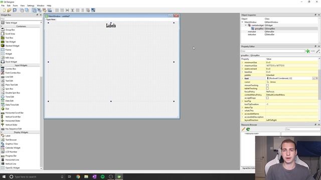 PyQt5 Tutorial - Containers (GroupBoxes and Frames) смотреть онлайн