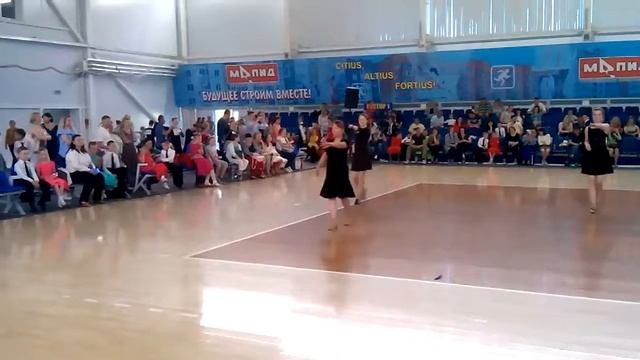 "Вальс Победы-2018" Начинающие Взрослые Соло. Ча-ча-ча 13.05.2018 смотреть онлайн