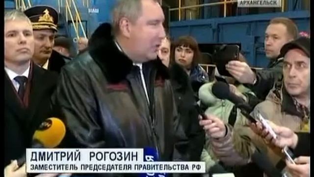 В Северодвинске заложили новую атомную подводную лодку "Архангельск" смотреть онлайн
