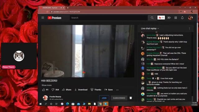 FOODIE BEAUTY HII BEEZERS LIVESTREAM REACT смотреть онлайн
