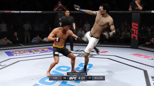 Bruce Lee vs. Dead Killer (EA sports UFC 2) смотреть онлайн