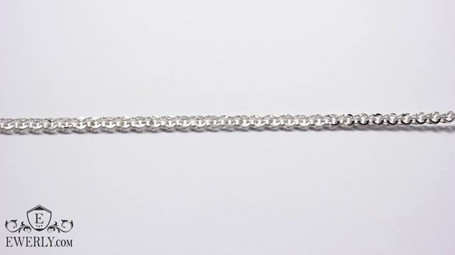 «Фонари» - Женская серебряная цепочка на шею. смотреть онлайн