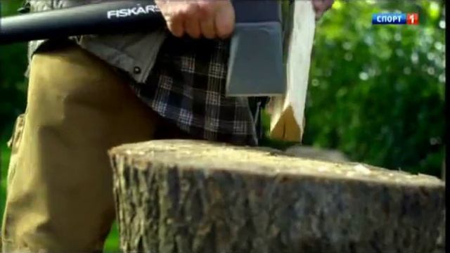 Fiskars - Реклама топора смотреть онлайн