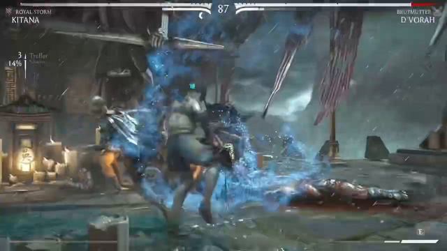 KITANA VS D’VORAH MORTAL KOMBAT XL смотреть онлайн