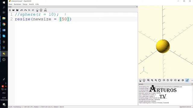 Основы 3d моделирования в OpenScad #2 смотреть онлайн