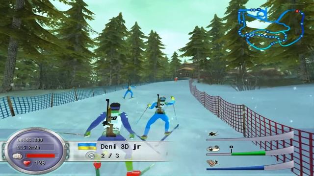 Biathlon 2006: Go For Gold | Кар'єра біатлоніста | #18 | Pokljuka: Sprint | Відмінна стрільба смотреть онлайн
