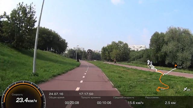 Велодорожки на Яузе смотреть онлайн