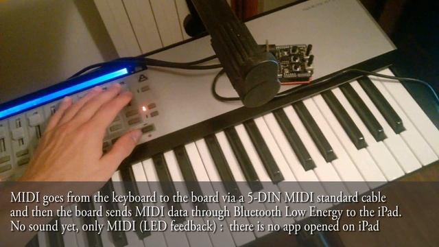 Arduino MIDI to BLE-MIDI (MIDI over Bluetooth Low Energy) смотреть онлайн