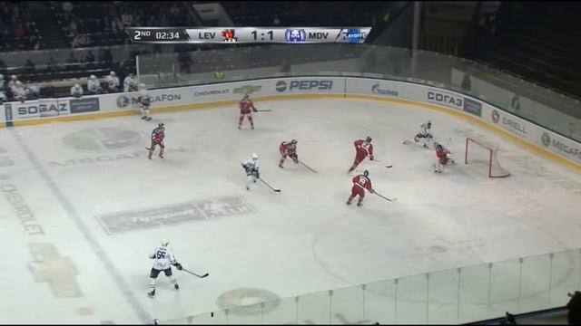 Playoffs-2014. West. Round 1. Game 2. Medvescak @ Lev, 2:5 (0-2)