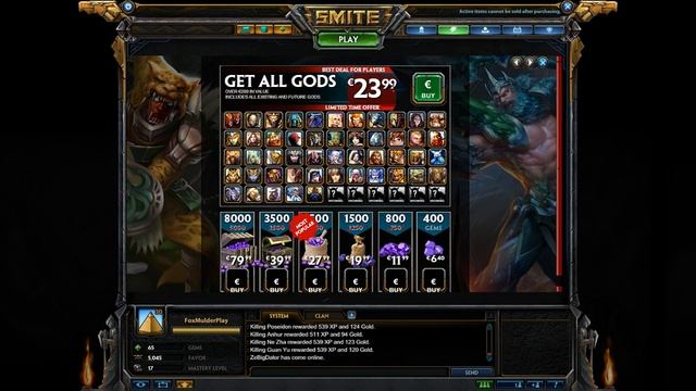 Smite - Обзор игры смотреть онлайн