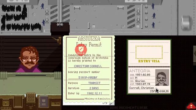 HOW TO SAVE A LIFE | Papers, Please! - Part 3 смотреть онлайн