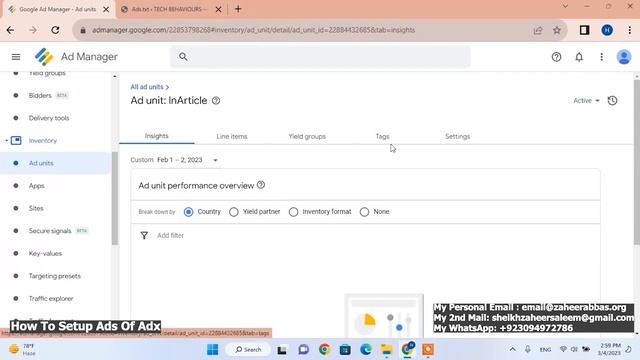 How to setup Google Admanager Ads | Adx Ads Setup | setup google admanager ads смотреть онлайн