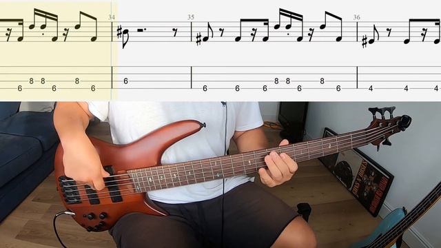 Los Pericos - Waitin’ - Bass Cover + Tabs смотреть онлайн