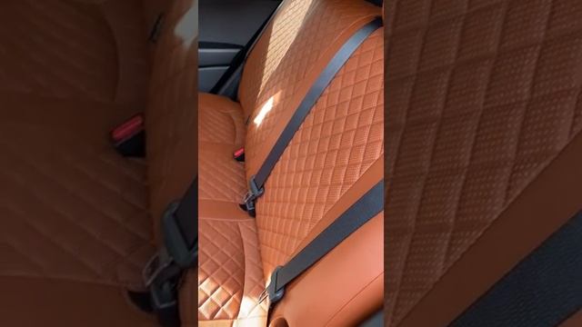 Авточехлы для Hyundai Creta (Ромб) коричневый+коричневый экокожа смотреть онлайн