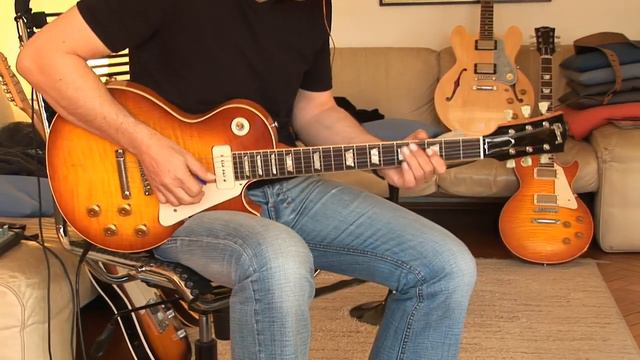 2011 Gibson Les Paul Custom Shop '56 Flametop, P-90 Pickups Part2 смотреть онлайн