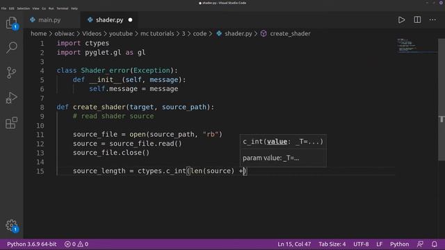 Minecraft clone in Python tutorial EP3: SHADERS!!! смотреть онлайн