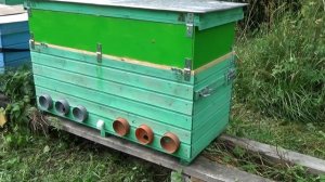 Владимирский улей лежак и двухматочное пчеловодство с магазином. Отработка метода и конструкции.