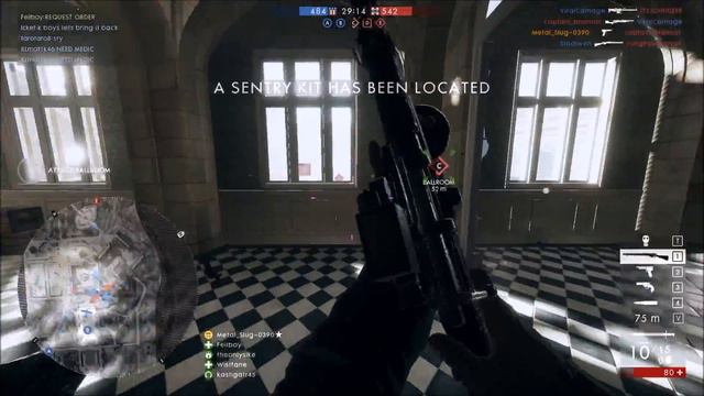 SMLE Mk III (66-10) Highlights | Ballroom Blitz Conquest | Battlefield 1 смотреть онлайн