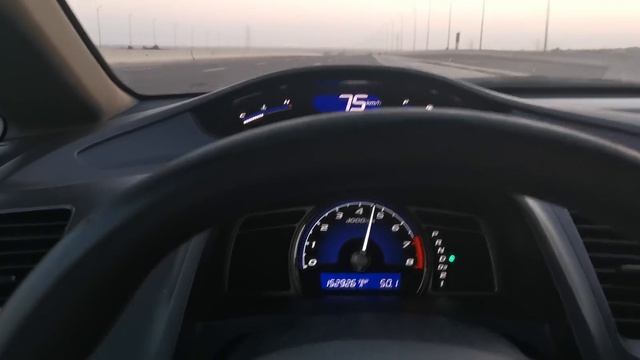 تجربة تسارع هوندا سيفيك 2009 من الثبات وصولا ل200كم/س смотреть онлайн