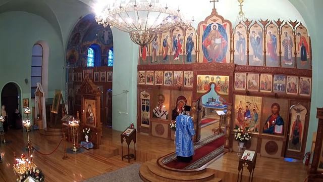 Прямая трансляция 5.12.21 в 9:00 ч | Литургия. Попразднство Введения во храм Пресвятой Богородицы. смотреть онлайн