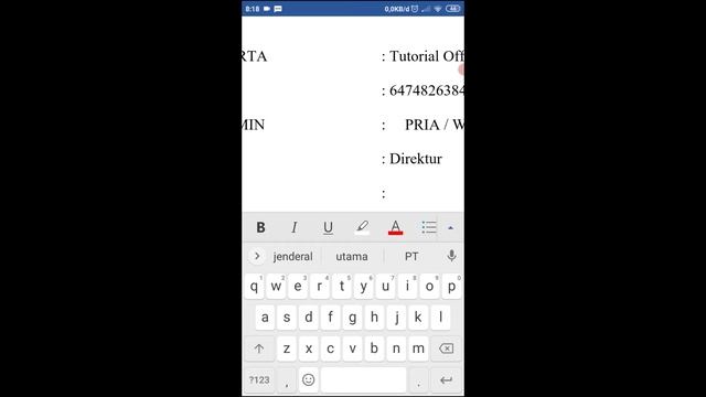 Cara Mengedit Dokumen Microsoft Word Di HP Android смотреть онлайн
